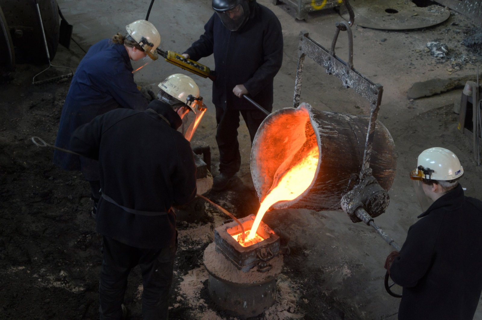 First bells for Covid-19 memorial are cast at iconic bell foundry