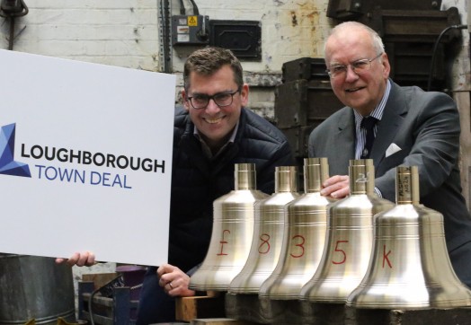 Loughborough Town Deal strikes again to support £5.4 million bell foundry project