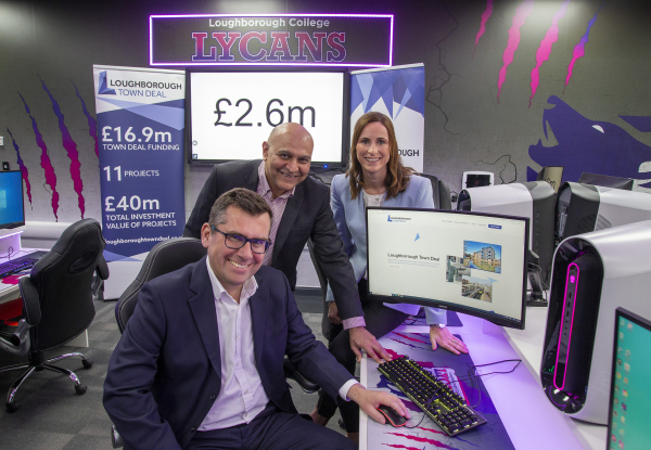 £2.6 million Loughborough Town Deal investment confirmed to boost digital skills for local people