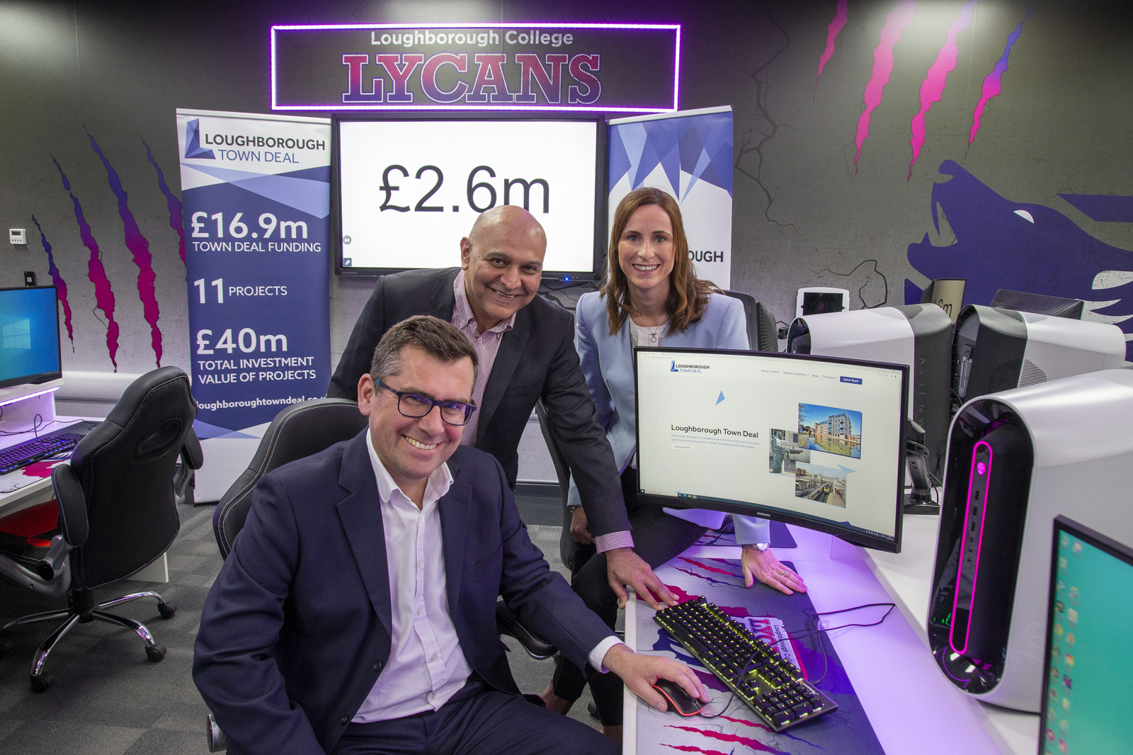 £2.6 million Loughborough Town Deal investment confirmed to boost digital skills for local people