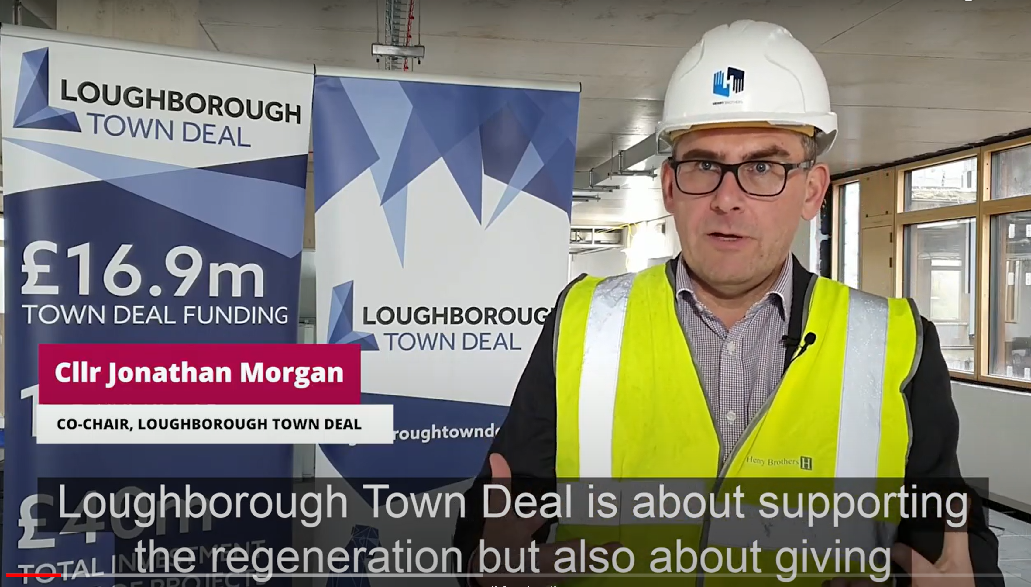 Video: Town Deal co-chair and project lead discuss latest funding announcement