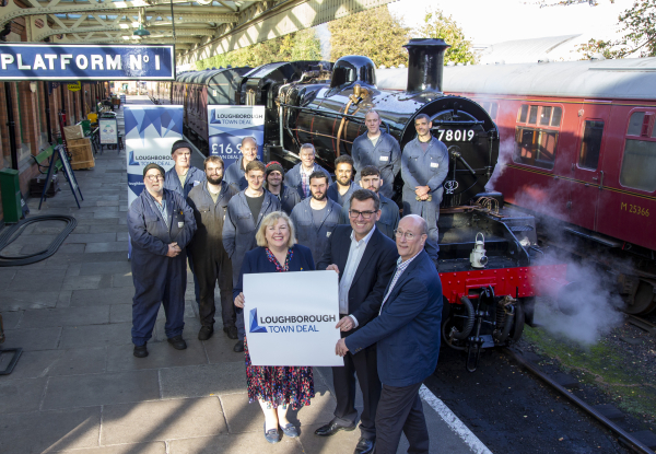 Full steam ahead for Great Central Railway project thanks to Town Deal